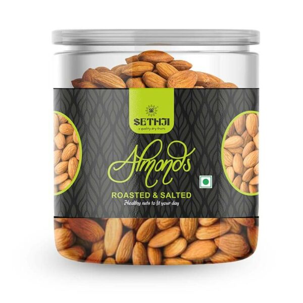 Roasted Salted Almonds, Namkeen Badam