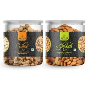 Roasted Salted Cashew Almonds