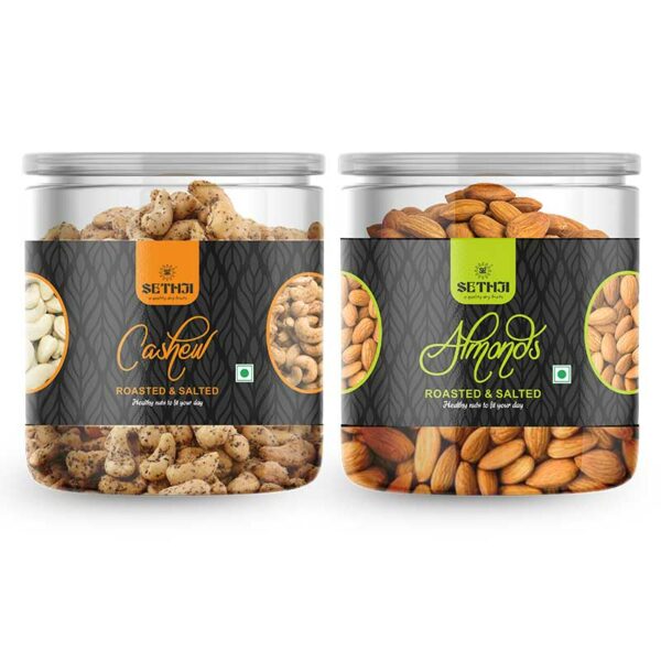 Roasted Salted Cashew Almonds